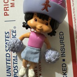 Strawberry Shortcake Ginger Snap Cheerleader Doll 4-Inch Long Macdonald  2006