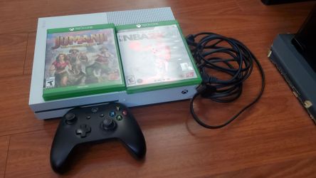 Xbox One S with Console/Games/Controller/Cables