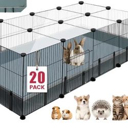 12 panel Small animal playpen