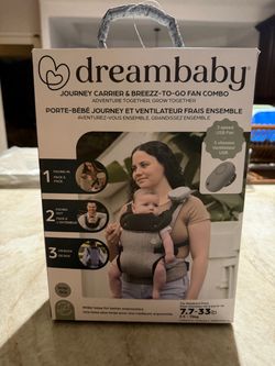 Dreambaby Journey Carrier & Breezz-To-Go Fan Combo