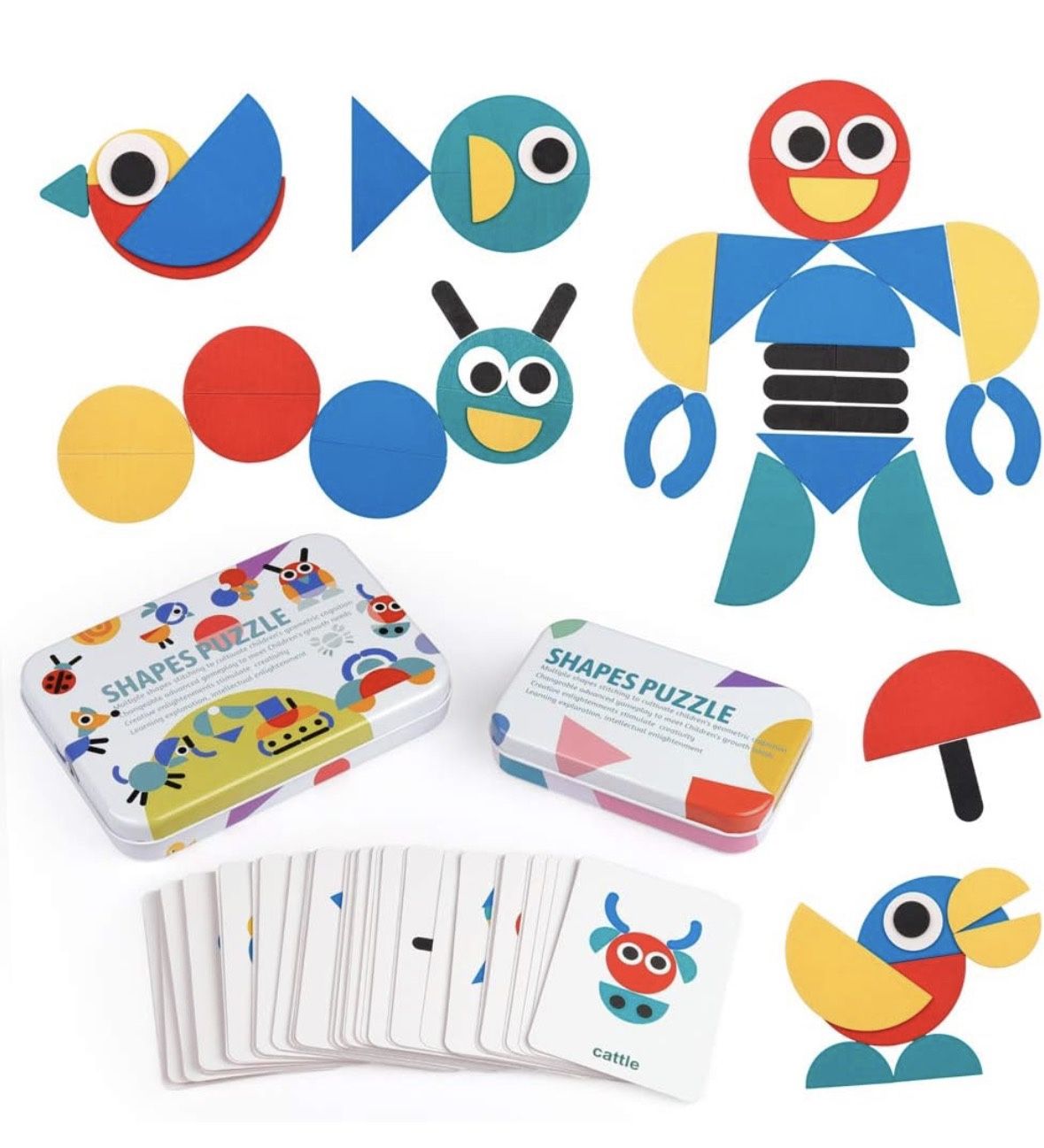 Wooden Pattern Blocks