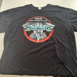 2015 Original Van Halen Concert T-Shirt