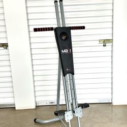 MaxiClimber Escalador de Resistencia Vertical Clásico y Sistema de Ejercicios de Cardio