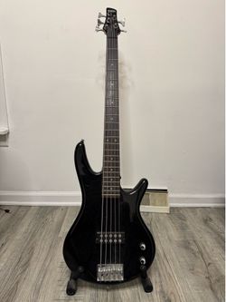 Ibanez 5-String Electric Bass Guitar Black