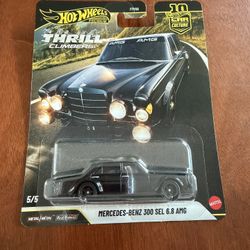 Hot Wheels Black Mercedes Benz 