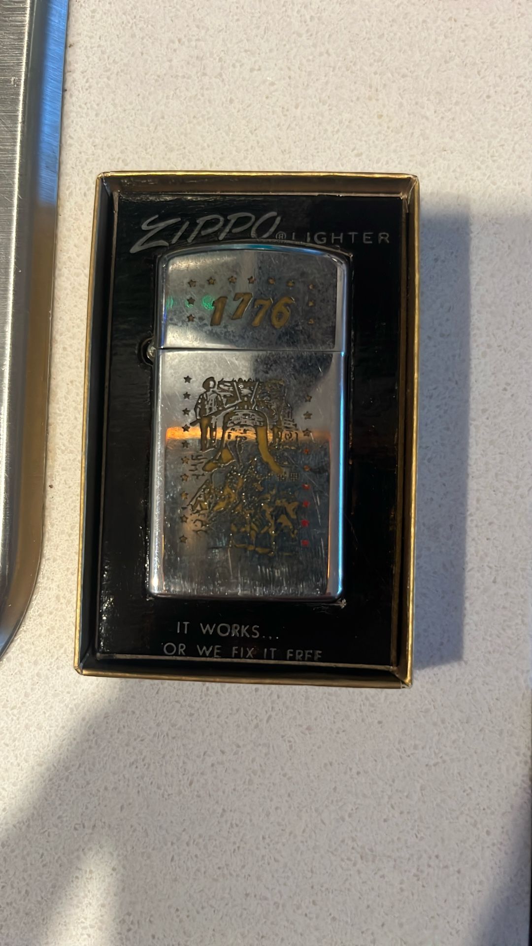 Zippo No. 1610 Bicentennial Lighter