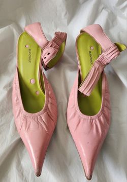 Bronx Princess Kitten Heel Pink Women Size 8