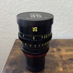 Cinema lens 35mm 2.1T For Sony cameras 