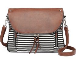 Crossbody Bags for Women, Large Capacity Canvas Travel Purses and Handbags for Women, Waterproof Shoulder Messenger Bag for Daily Use