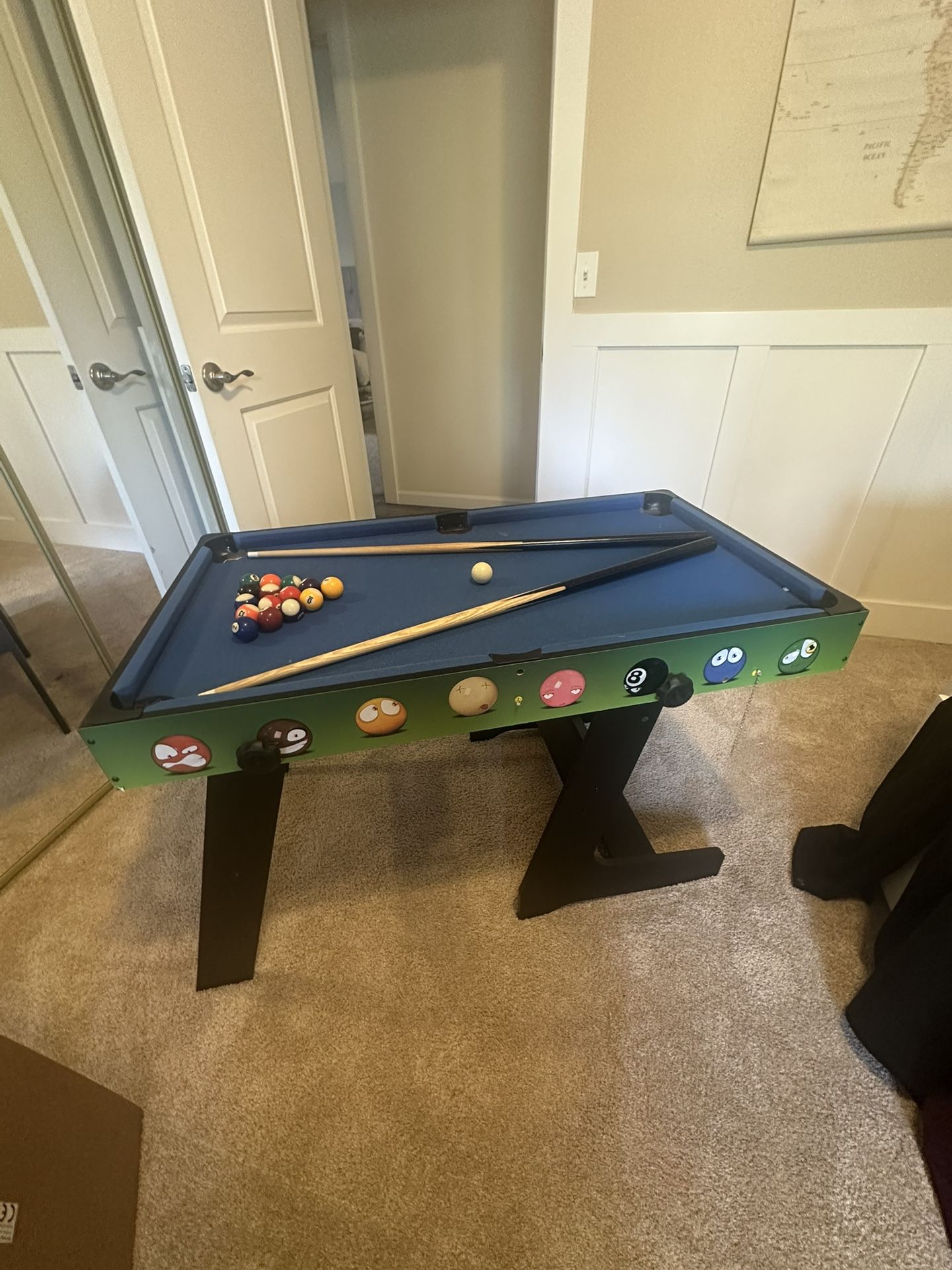 Kids Mini Pool Table Set
