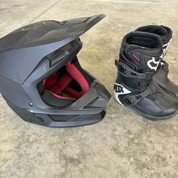 Helmet And Boots