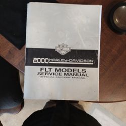 2000 Harley Davidson FLT Service Manual