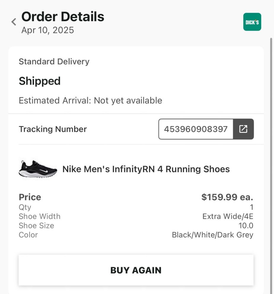 Nike Men Infinity Rn 4 Running Shoes