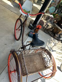Esta bicicleta de tres llantas
