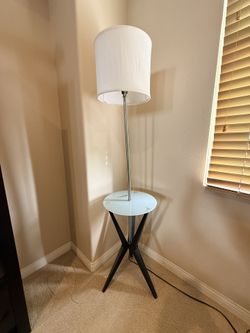 Lamp Tall With Table Stand