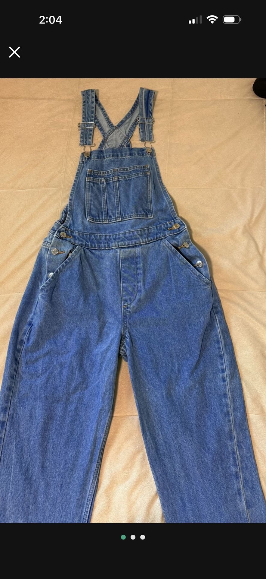 ASOS Design Denim Overalls 