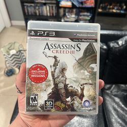 Assassin Creed 3 PS3 