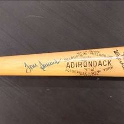 1969 New York Mets Autographed bat with over 20 signatures including Nolan Ryan and Tom Seaver. Certified with official Letter of Authenticity