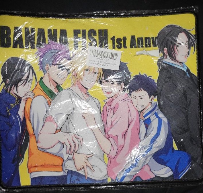 Banana Fish 1st Anniversary Gaming Mouse Pad
, New