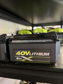 Ryobi 40v 6ah Battery