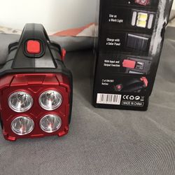 Multifunctional Solar Lamp . For Outdoor Activities