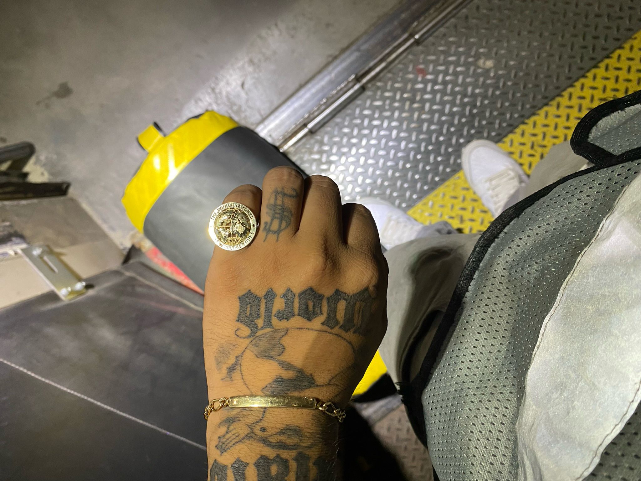 The World Is Yours ring