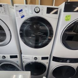 LG FRONTLOAD GAS SET 