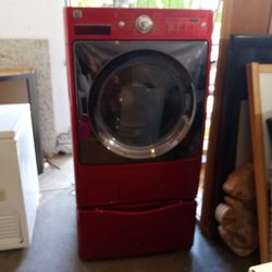 Kenmore elite red 2024 washer and dryer