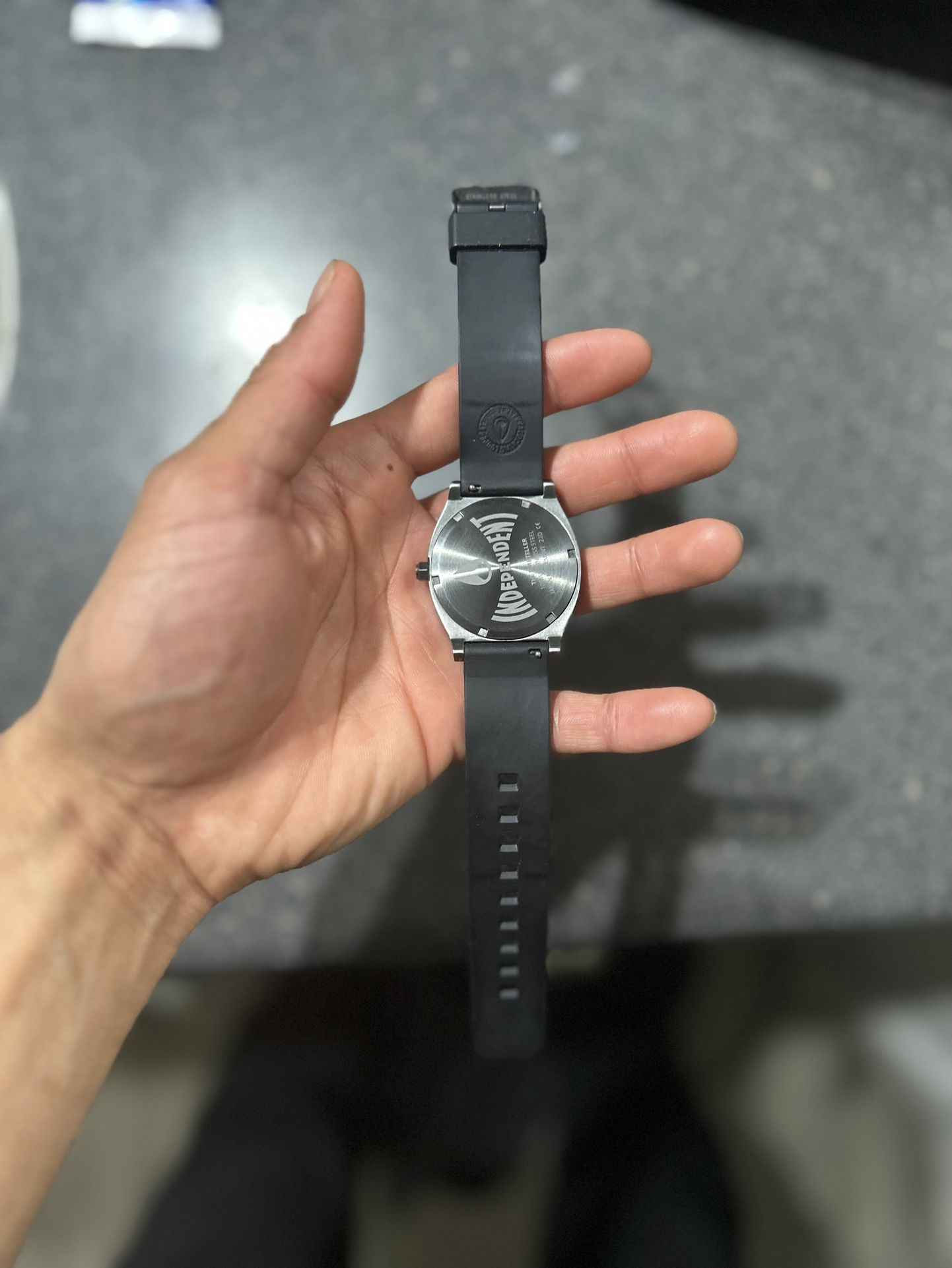 Wrist Watches Nixon Rasta Watch Nixon Lodown Silicone Silver And 