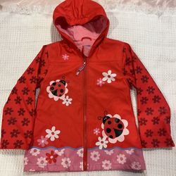 Raina coat ladybug age 5-6