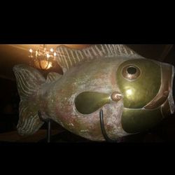 Large Handmade Fish/ Was Expensive
