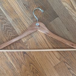 $1 Wood Hangers