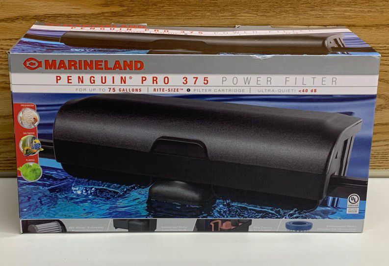 Marineland Penguin Pro 375 Aquarium Filter Up To 75gal 