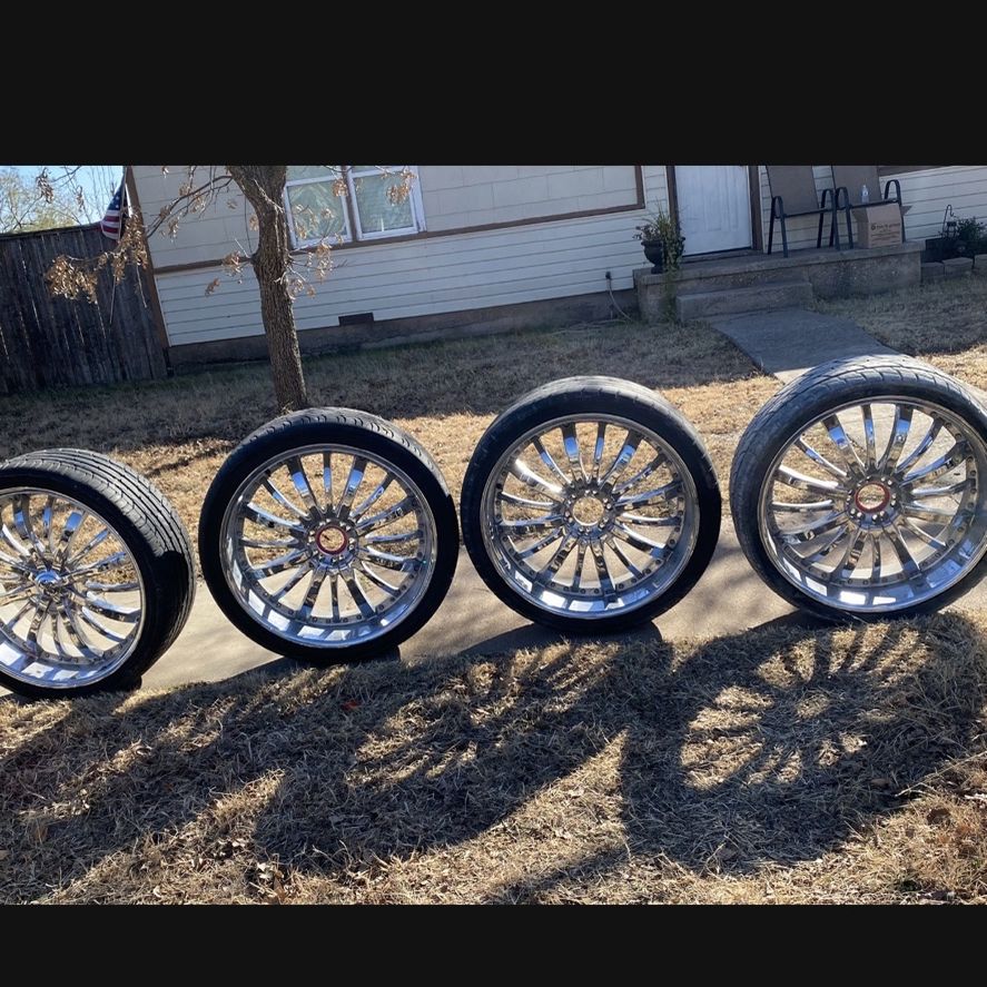 26” Rims $100 Takes All Of Them