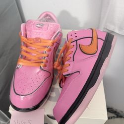 nike sb dunk low power puff blossom