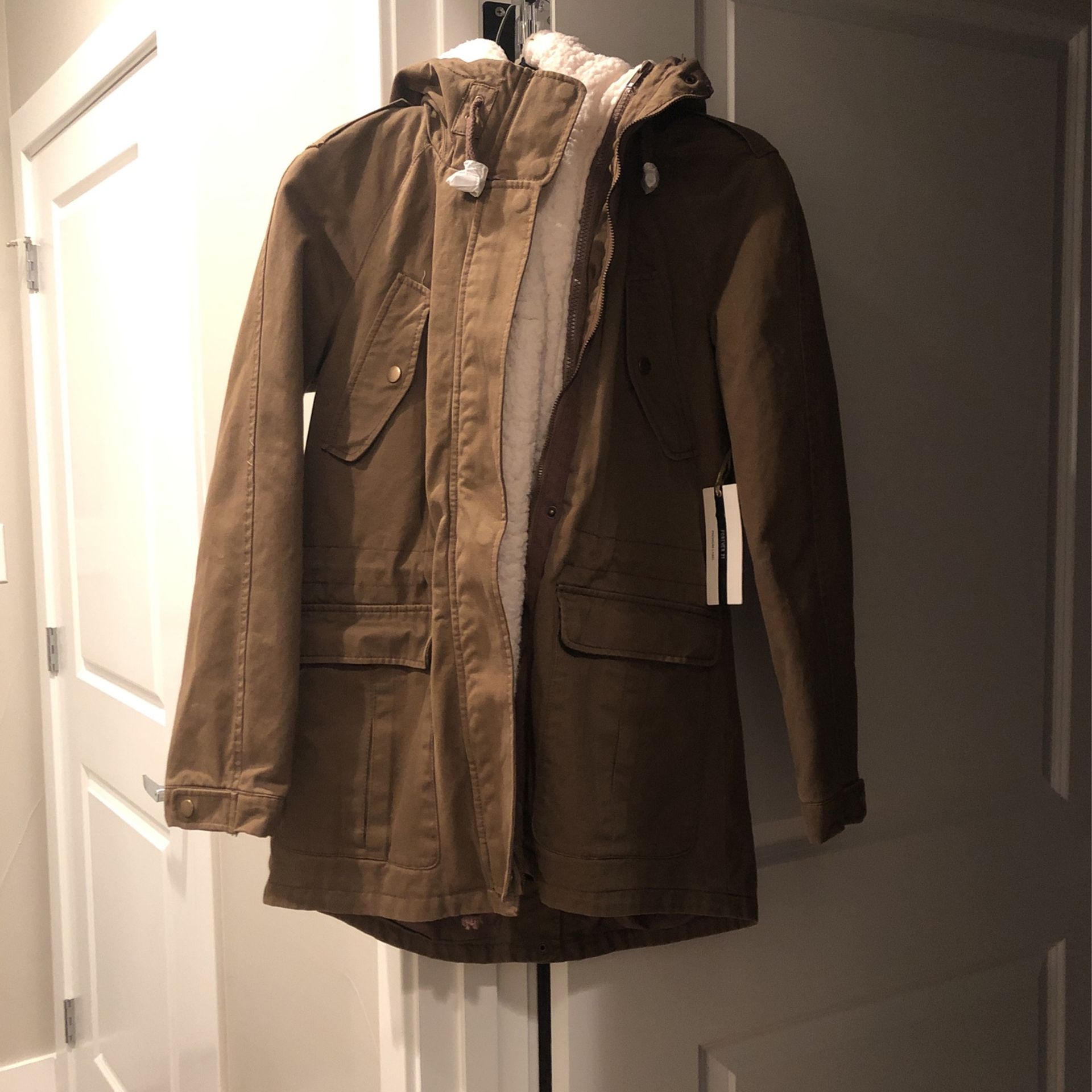 Utility Sherpa lined coat