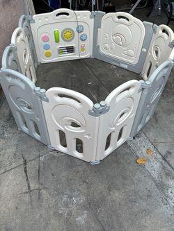 Baby Playpen with Activity Panel 11 panels only