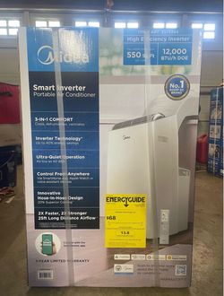 Midea Smart Inverter Portable Air Conditioner