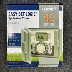 Orbit 12 Zone Indoor/ Outdoor Sprinkler Timer.