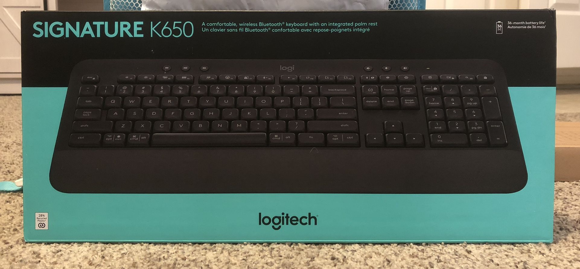Logitech K650 Wireless Keyboard (no mouse)