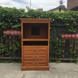 Large 3 Storage Drawers With 2 Sturdy Shelves