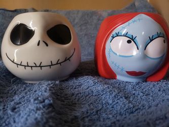 Jack and Sally mugs