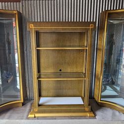 Display Shelf & Curved Glass Cabinets 