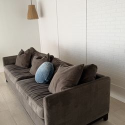 Modern Convertible Sofa – Washable Covers + Turns Into Twin Bed