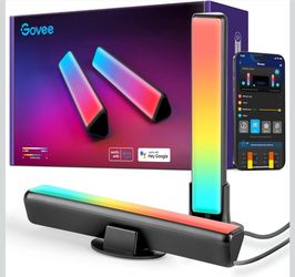 Govee Smart LED Light Bars, Work with Alexa and Google Assistant, RGBICWW