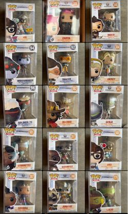 Overwatch Funko Pop Lot