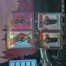 Cade Cunningham 4 Card Rookie Lot Silver/pink/purple SP’s