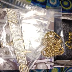Gold Presidents (SHAWN) Chain Necklace 