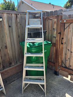 6ft aluminum A frame ladder