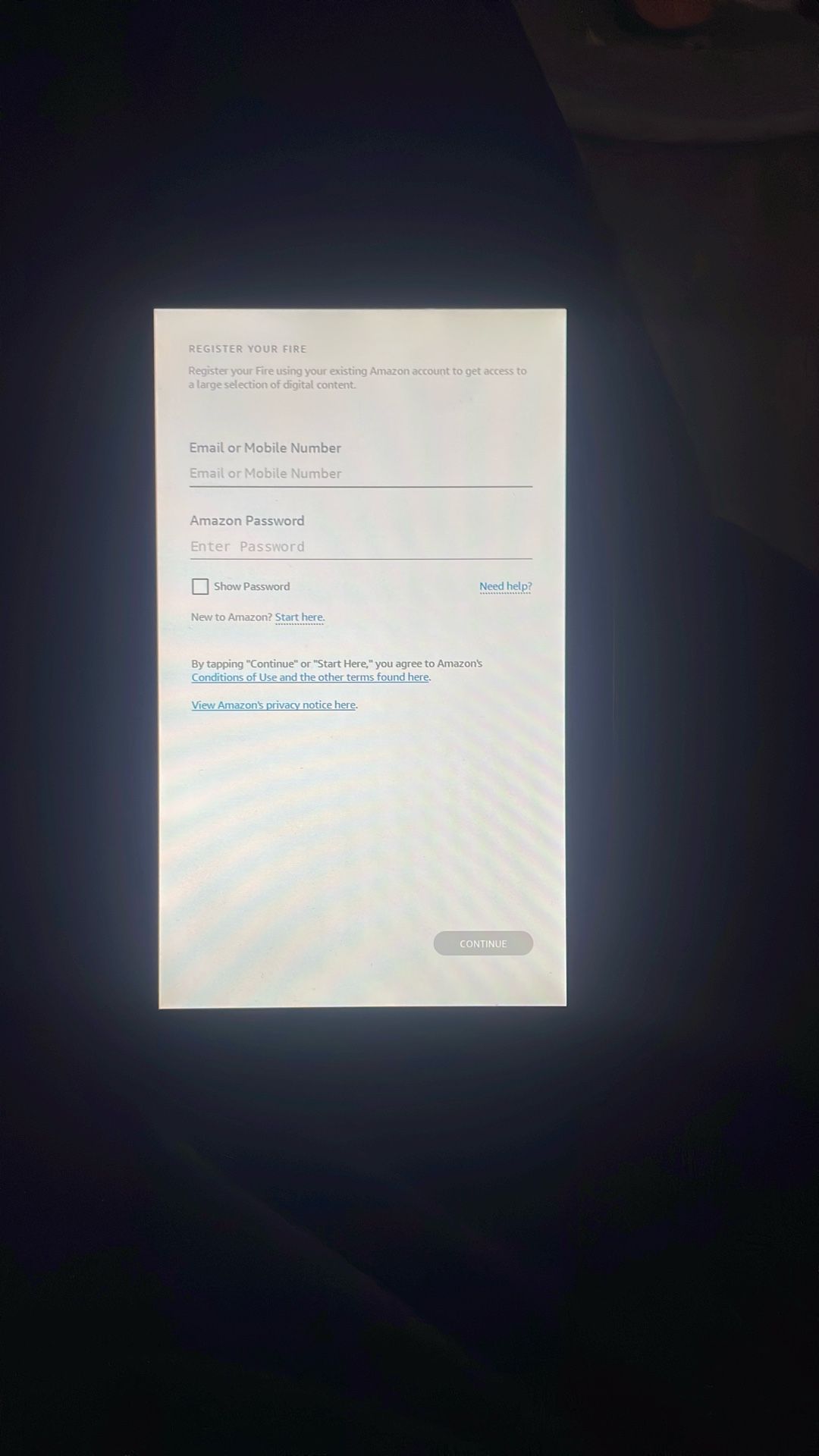 Amazon Fire Tablet 7